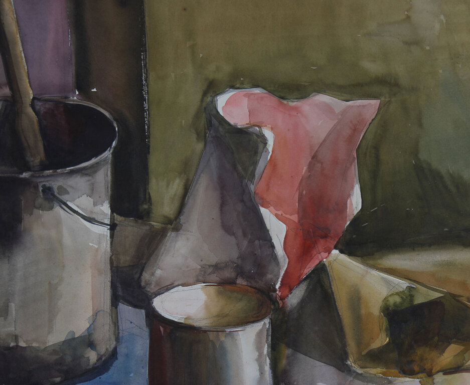 Still life with brushes