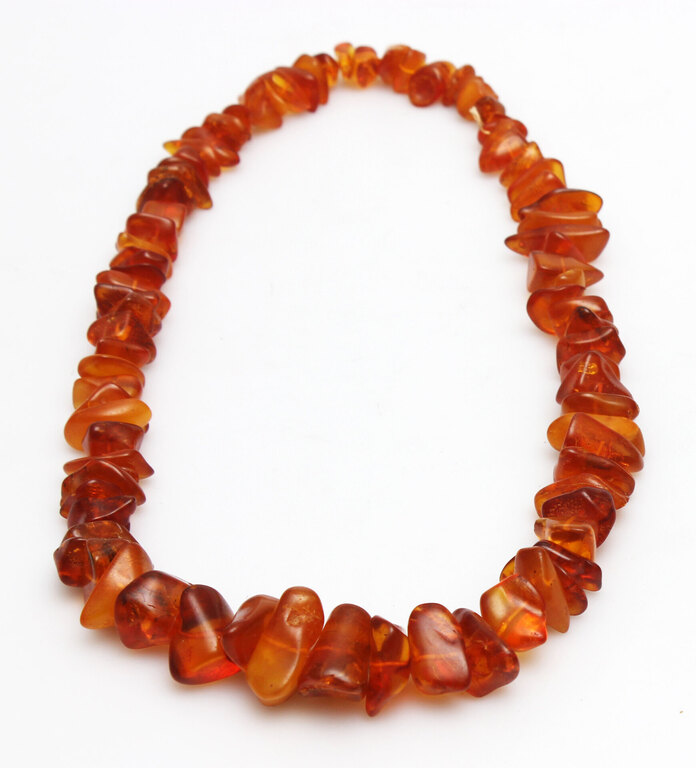 Natural Baltic amber beads 80 g