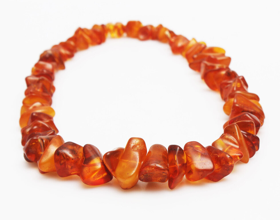 Natural Baltic amber beads 80 g