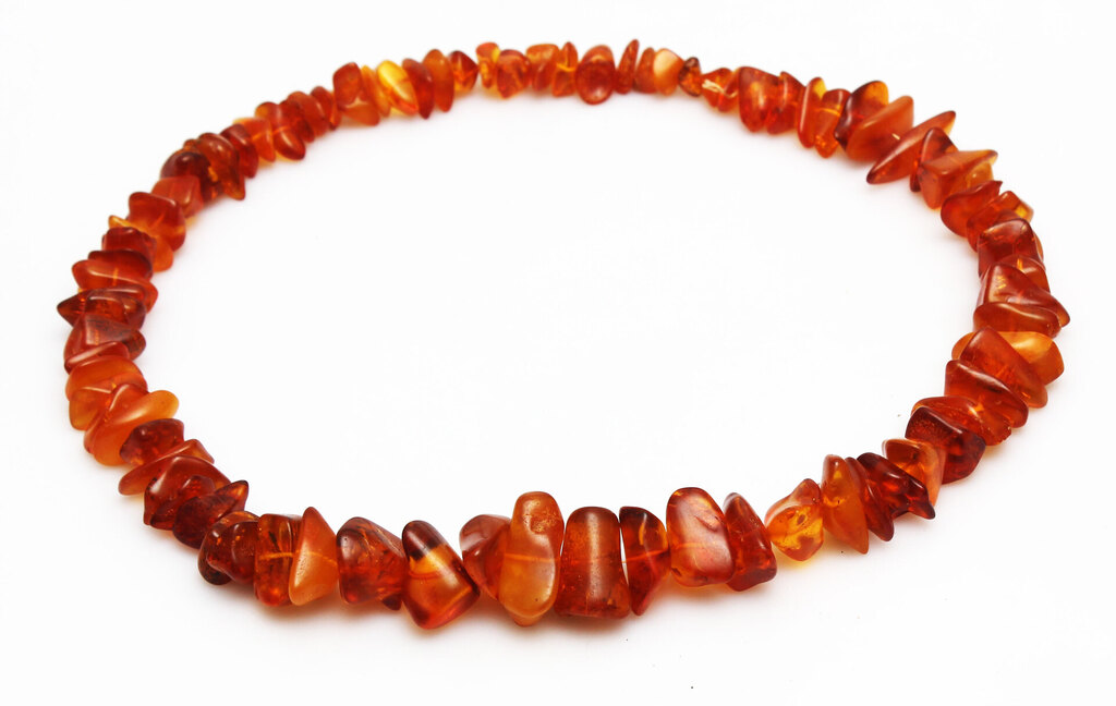 Natural Baltic amber beads 80 g