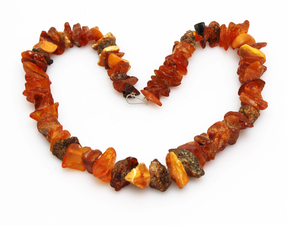 Natural Baltic amber beads 36 years old