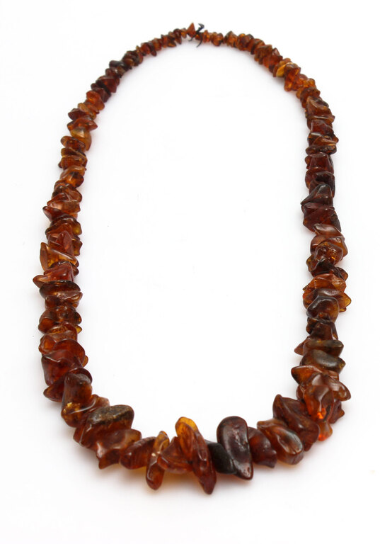 Natural Baltic amber beads 70 g