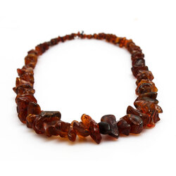 Natural Baltic amber beads 70 g