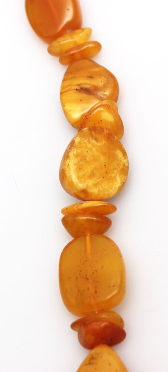 Natural Baltic amber beads 46 years old