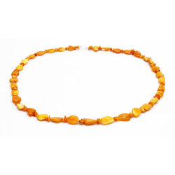 Natural Baltic amber beads 46 years old