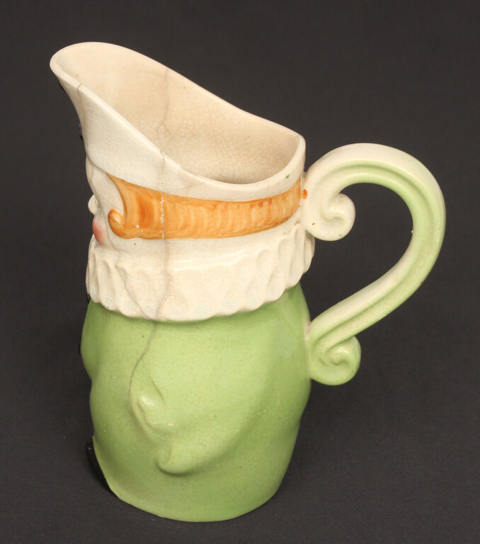 Faience pitcher 