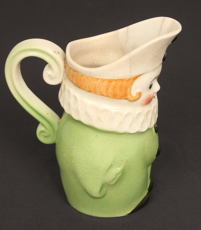 Faience pitcher 