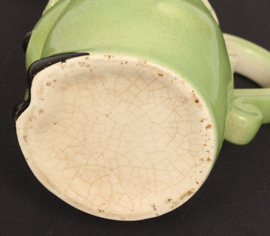 Faience pitcher 