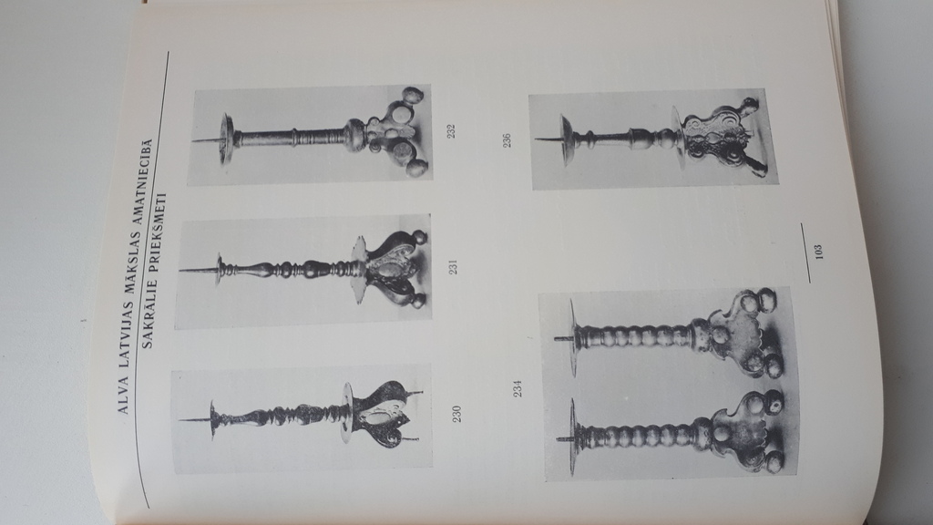 ALVA Latvijas mākslas amatniecībā VI-XX gadsimtā