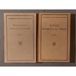 In German there are two books TITUS LIVIUS Roman history 1919 Leipzig-Berlin. 4 cards