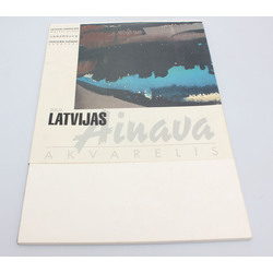 Album of reproductions Latvian watercolor. Landscape. Eduards Jurķelis
