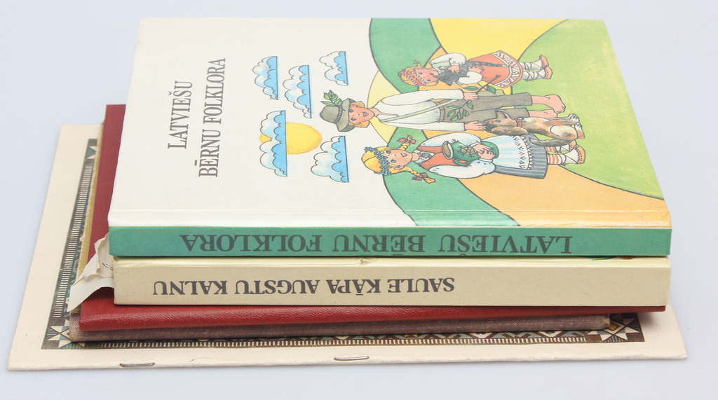 5 Latvian children's books related to folklore