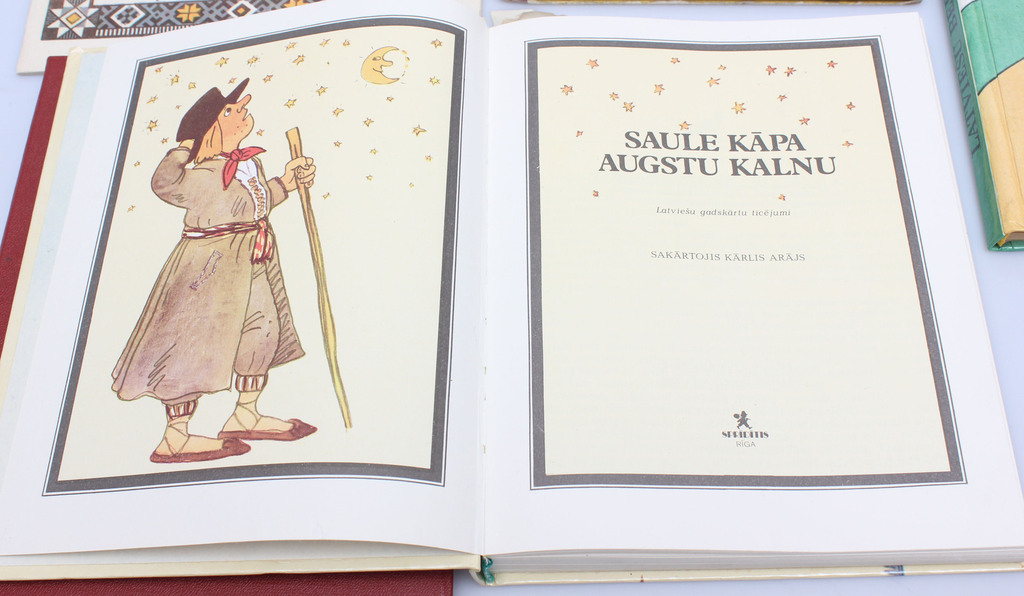 5 Latvian children's books related to folklore