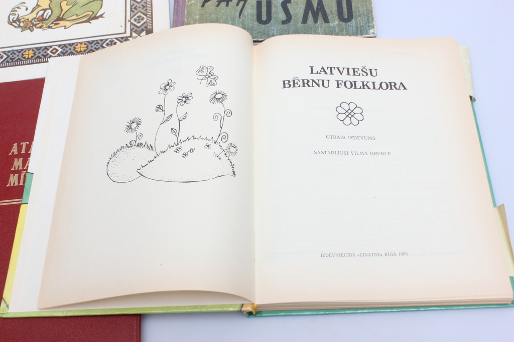 5 Latvian children's books related to folklore