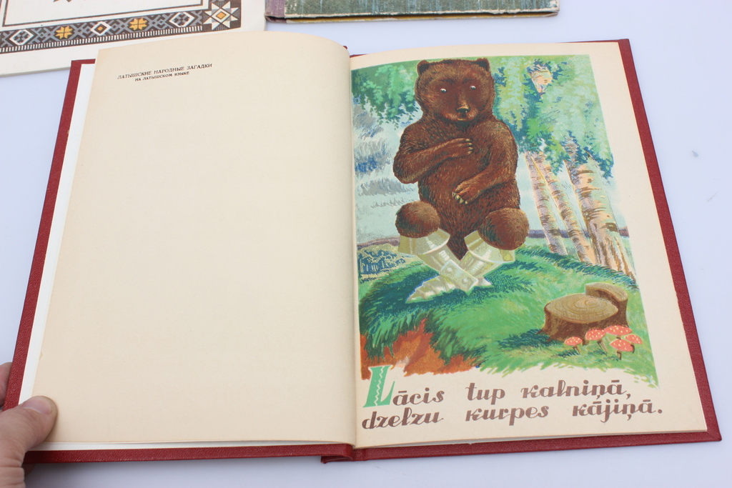 5 Latvian children's books related to folklore