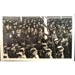 Gen. Balodis in the military parade.