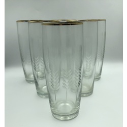 Set of beer glasses in original packaging