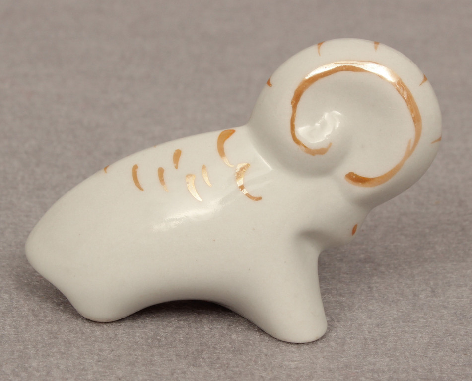 Porcelain figurine Aries