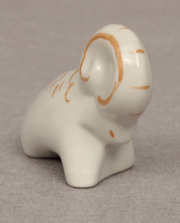 Porcelain figurine Aries