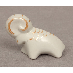 Porcelain figurine Aries