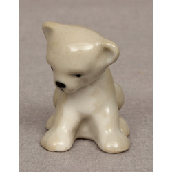 Porcelain figurine Lion