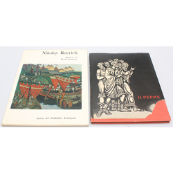 2 books on Nicholas Roerich