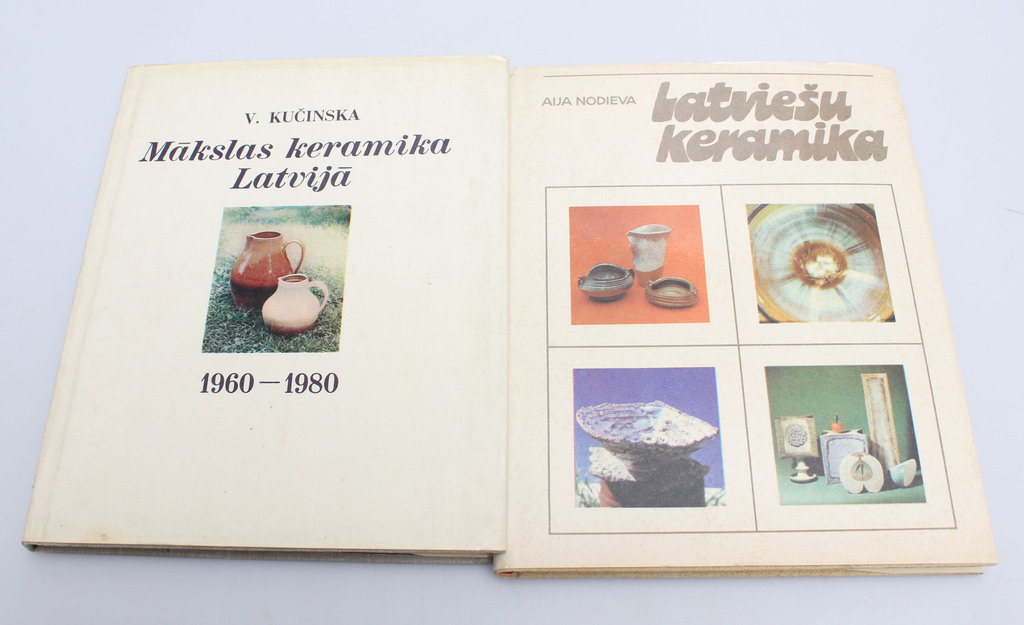 9 books on Latvian art and exhibition catalogue