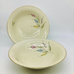 Two large salad bowls from the Rosenthal “Flowers” set. 