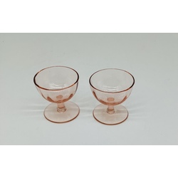 Ilguciems 2 liqueur glasses, from the collection. Thin glass 