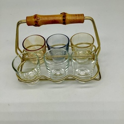 Glasses set with stand