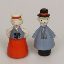  Pair of porcelain figures 