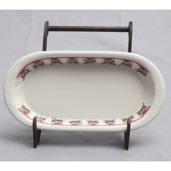 Porcelain Latelektrokeramika serving dish