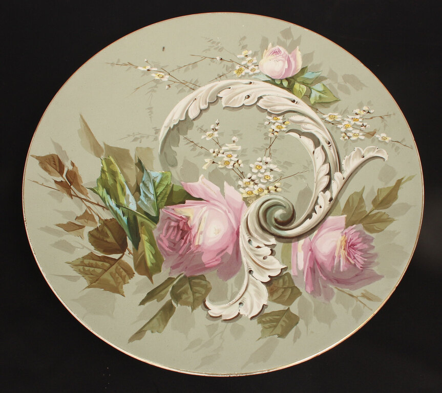 Porcelain plate 