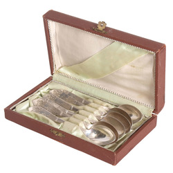 Silver spoon set (6 pcs.)