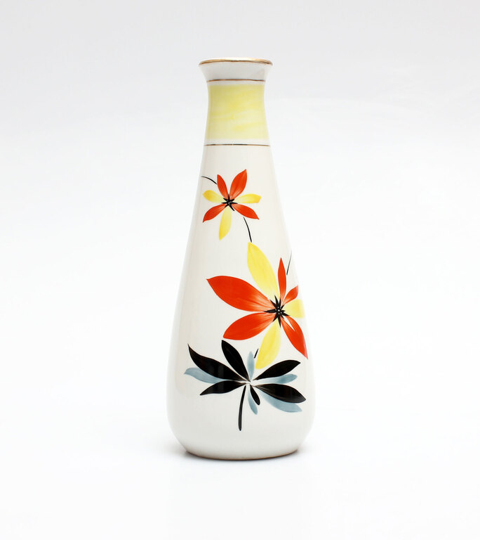  Painted porcelain vase