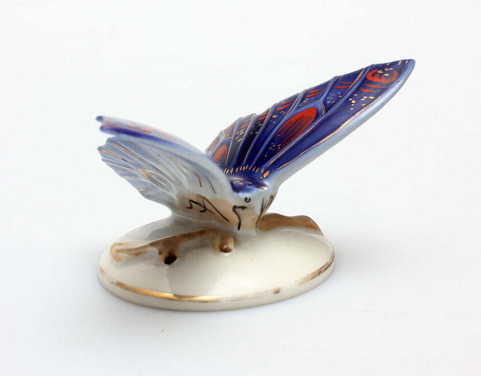 Painted porcelain butterfly