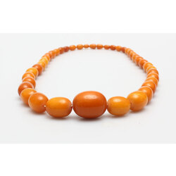 100% Natural Baltic amber beads 63 years old