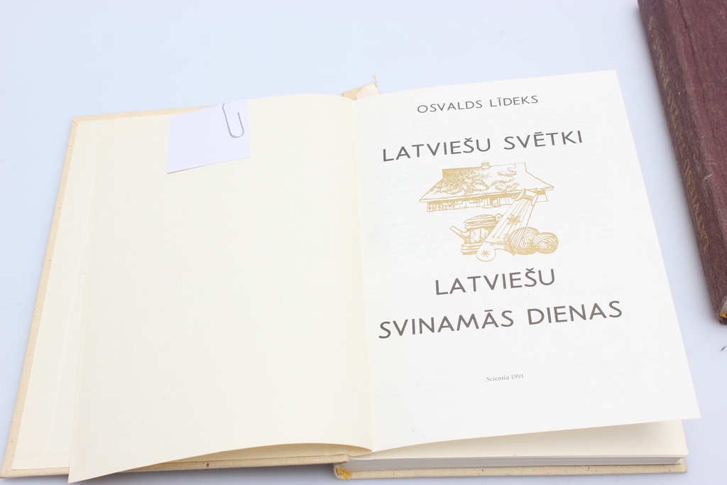 2 books in Latvian on folklore