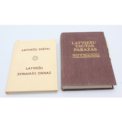 2 books in Latvian on folklore