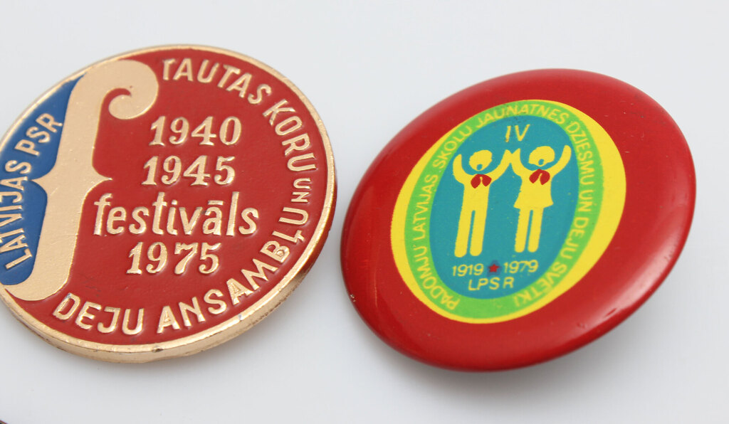 Set of badges - 13 pcs.