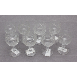 Crystal liqueur glasses 8 pcs. 