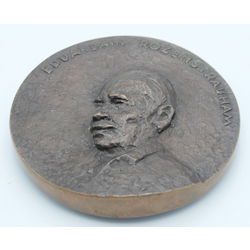 Bronze commemorative table medal 