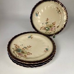 Kuznetsov plates 4 pcs. Russian Empire. 19th century