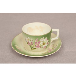 Kuznetsov porcelain cup with saucer