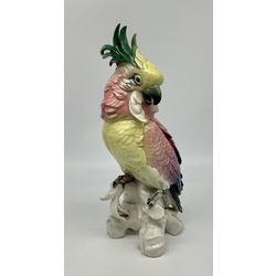 Karl Enz, PARROT. Hand painted.