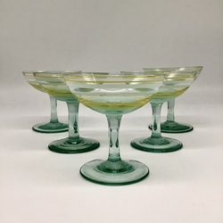 Riga, liqueur glasses. Art Deco. Old in excellent condition.