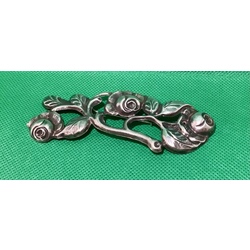 Large silver brooch 