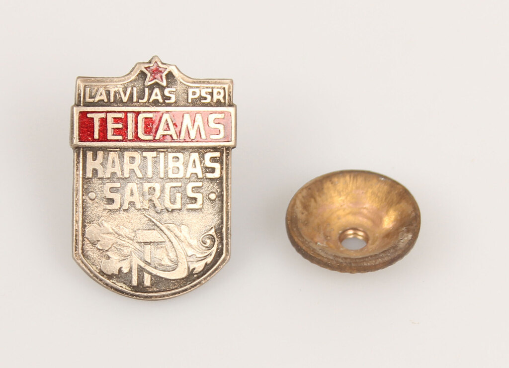 Badge ''Teicams kārtības sargs''