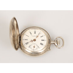 Silver pocket watch 