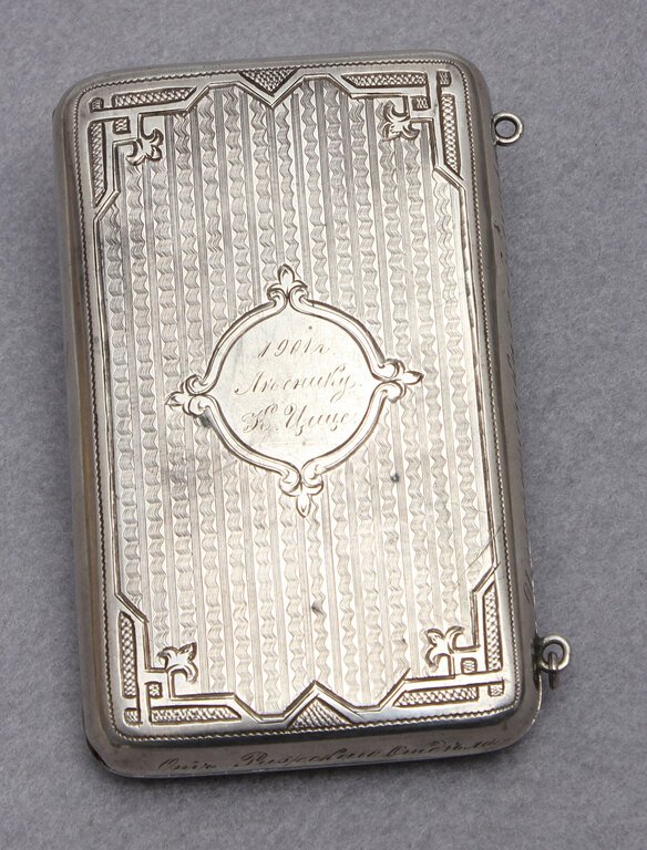 Silver cigarette holder